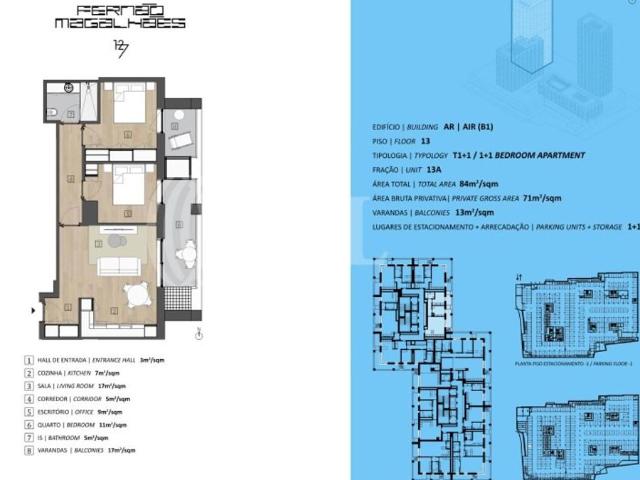Apartamento venda em Porto
