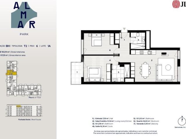 Apartamento venda em Chegadinho, Almada