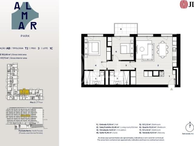 Apartamento venda em Chegadinho, Almada