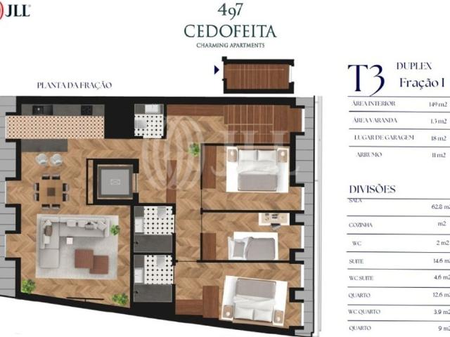 Apartamento venda em Porto, Cedofeita