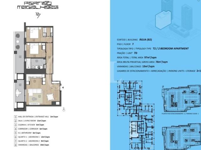 Apartamento venda em Porto