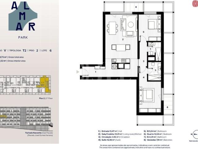 Apartamento venda em Chegadinho, Almada
