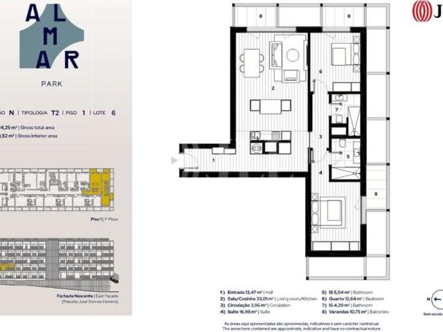 Apartamento venda em Chegadinho, Almada
