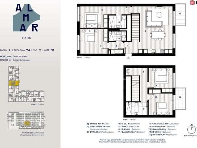 Apartamento venda em Chegadinho, Almada