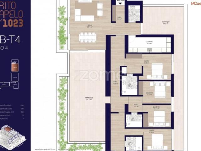 Apartamento venda em Porto