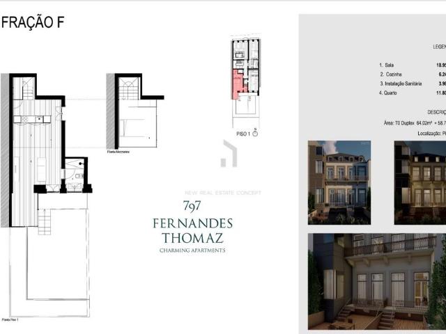 Apartamento venda em Porto, Cedofeita