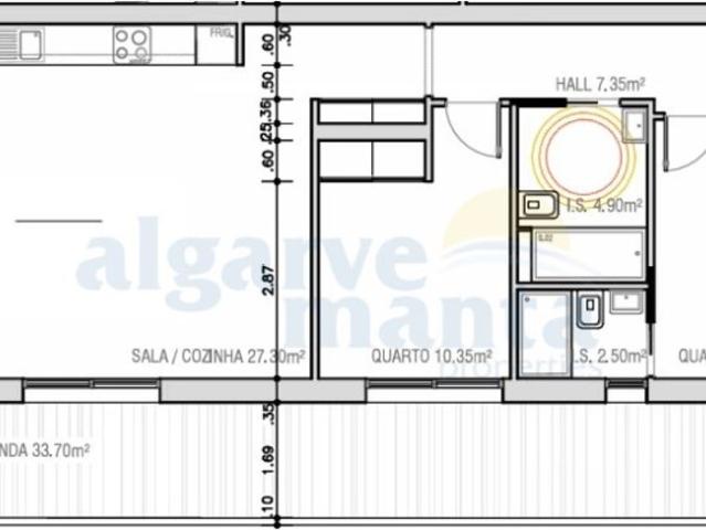 Apartamento venda em Vila Real De Santo António, Faro