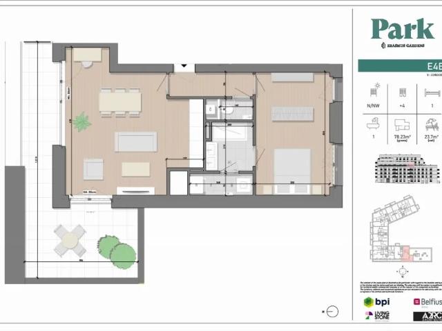 Appartement vente à Anderlecht, Bruxelles