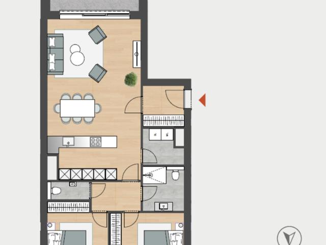 Appartement vente à Sart Tilman, Liège