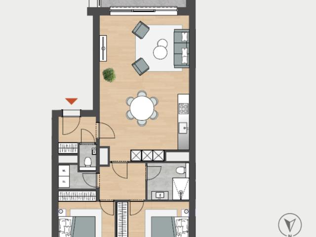 Appartement vente à Liège, Wallonie