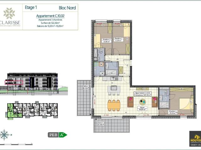 Appartement vente à Arlon , Wallonie