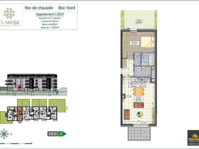 Appartement vente à Arlon , Wallonie