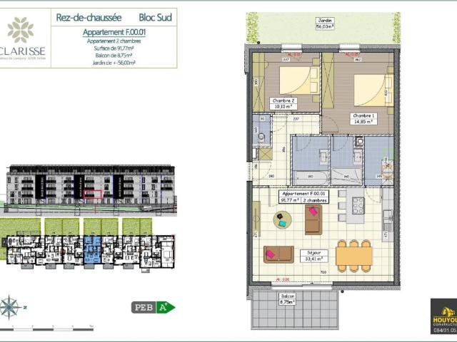 Appartement vente à Arlon , Wallonie