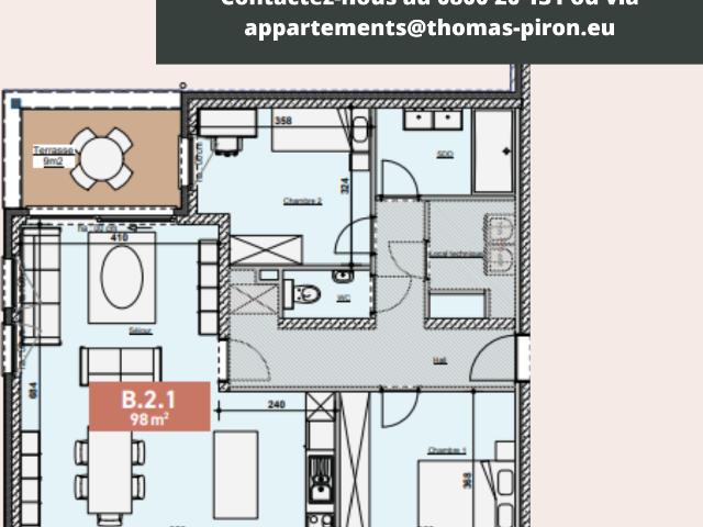 Appartement vente à Bastogne, Luxembourg