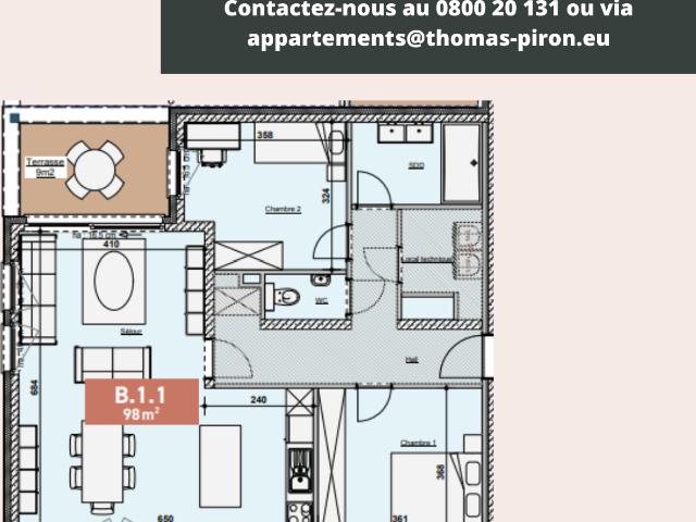 Appartement vente à Bastogne, Luxembourg