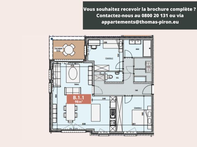 Appartement vente à Bastenaken, Wallonie