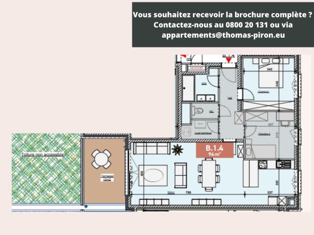 Appartement vente à Bastenaken, Wallonie