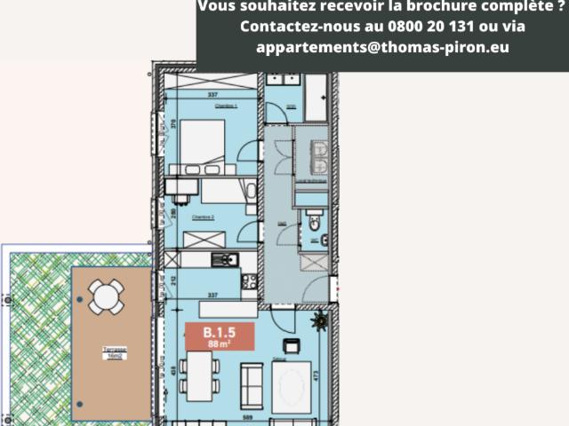 Appartement vente à Bastenaken, Wallonie