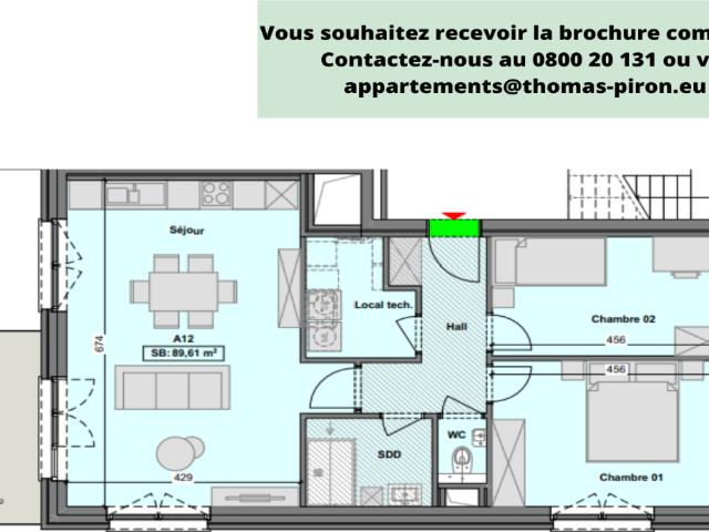 Appartement vente à Charleroi, Hainaut