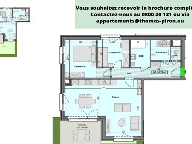 Appartement vente à Charleroi, Hainaut