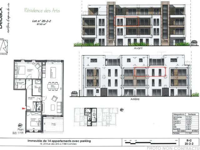 Appartement vente à Comines-warneton, Wallonie