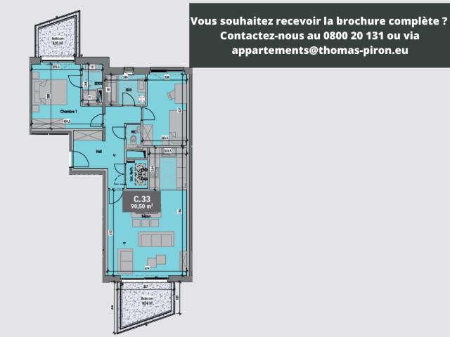Appartement vente à Gembloux, Wallonie