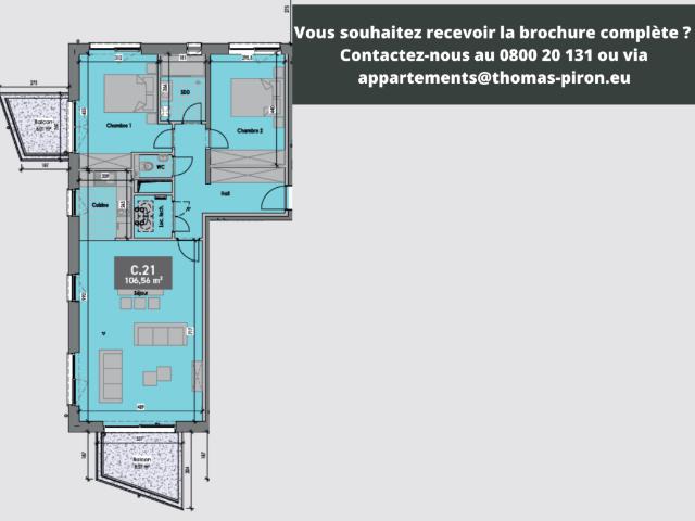 Appartement vente à Gembloux, Wallonie