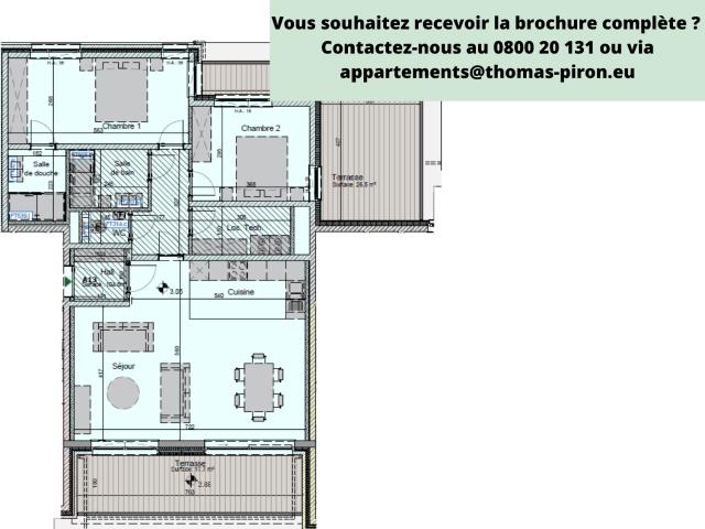 Appartement vente à Hannut, Liège