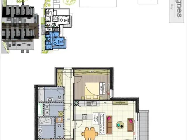 Appartement vente à Huy, Wallonie
