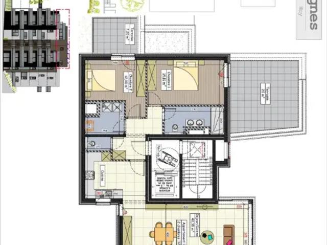 Appartement vente à Huy, Wallonie