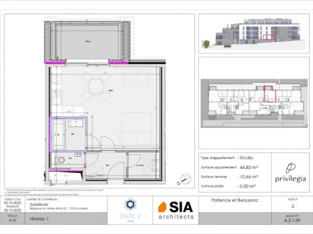 Appartement vente à Liège, Wallonie