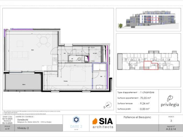 Appartement vente à Liège, Wallonie