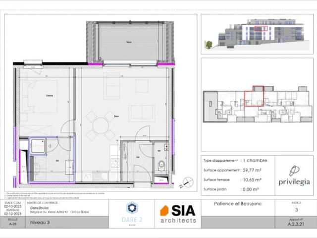 Appartement vente à Liège, Wallonie