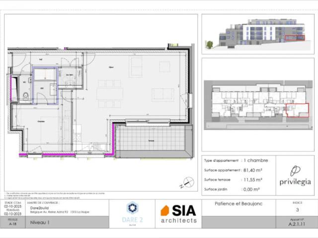 Appartement vente à Liège, Wallonie