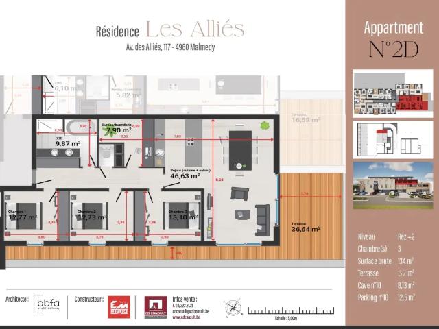 Appartement vente à Malmedy, Wallonie