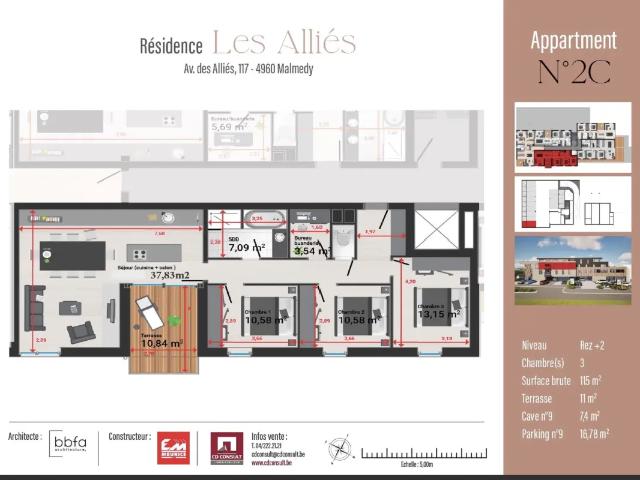 Appartement vente à Malmedy, Wallonie