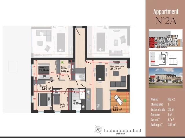 Appartement vente à Malmedy, Wallonie