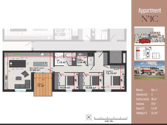 Appartement vente à Malmedy, Wallonie