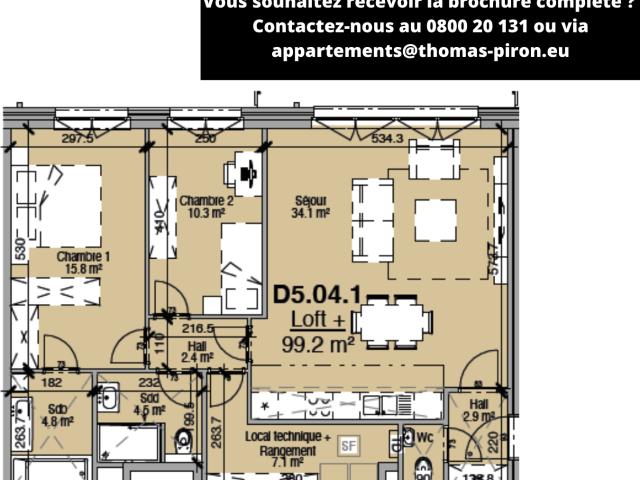 Loft vente à Liège
