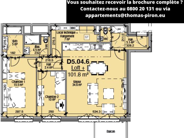 Loft vente à Liège