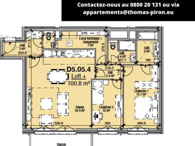 Loft vente à Liège