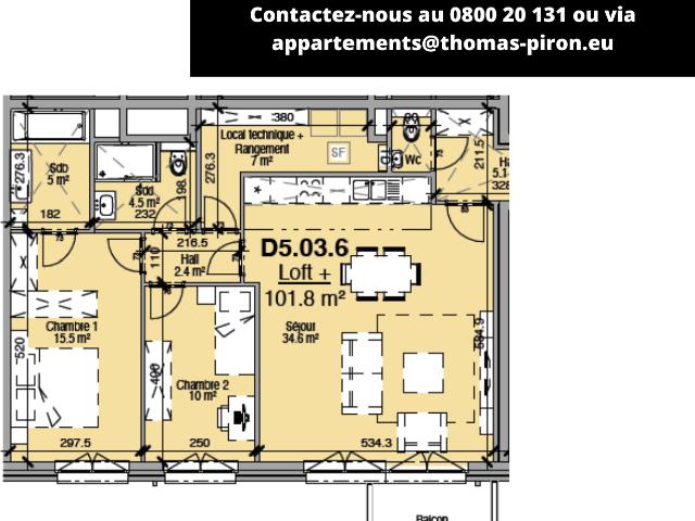 Loft vente à Liège