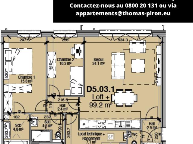 Loft vente à Liège