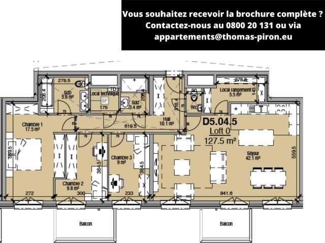 Loft vente à Liège