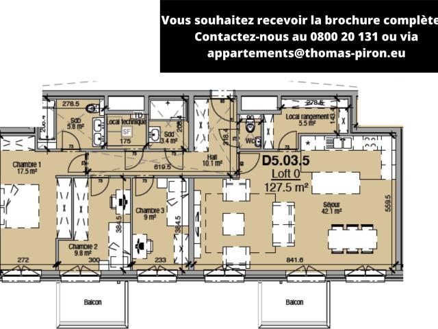 Loft vente à Liège