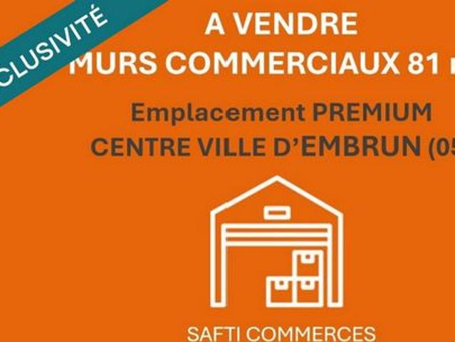 Local Commercial vente à Embrun, Hautes-Alpes