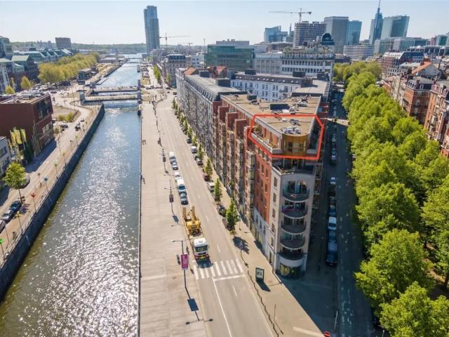 Penthouse vente à Quartier des Quais - Kaaienwijk, Bruxelles - Brussel