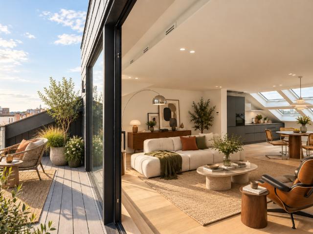 Penthouse vente à Saint-Josse-ten-Noode - Sint-Joost-ten-Node, Brussel-Hoofdstad - Bruxelles-Capitale