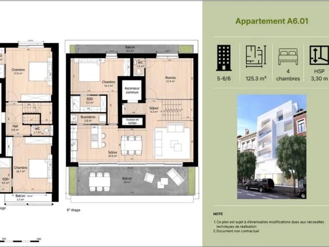 Penthouse vente à Centre, Liège