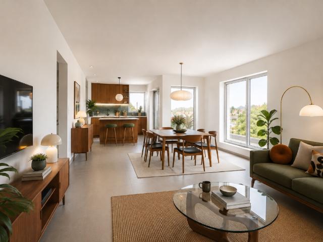 Penthouse vente à Bergen, Wallonie